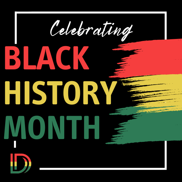 Black History month celebration message