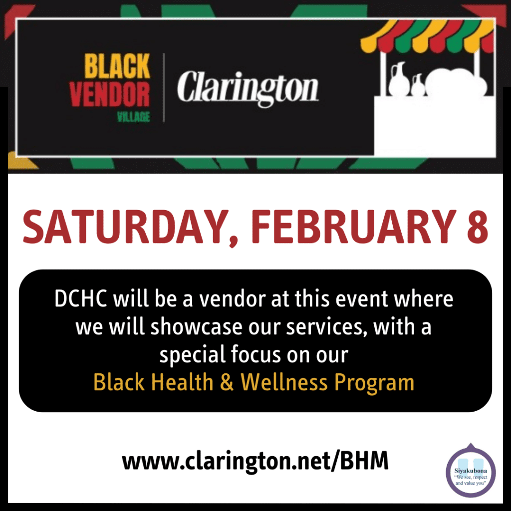 Black Vendor's Village, Saturday Feb. 8